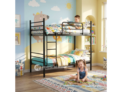 Двуетажно метално легло Фано DAMLA + 2 матрака